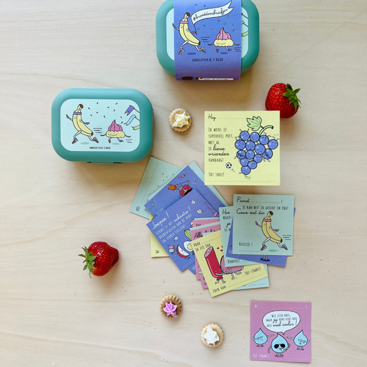 Hanne Luyten - #brooddoosbriefjes reeks 3 in snackdoos