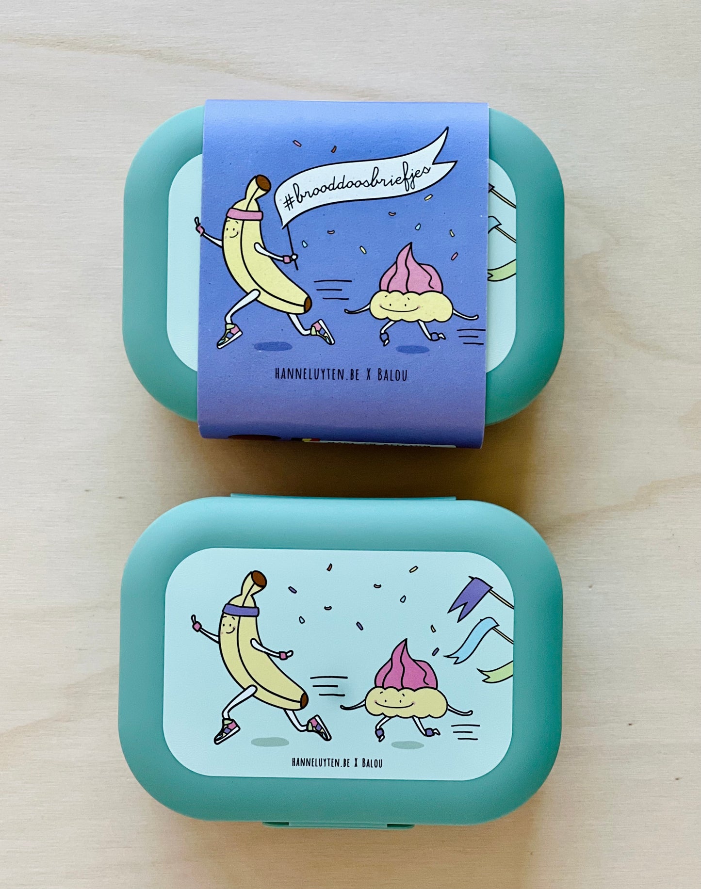 Hanne Luyten - #brooddoosbriefjes reeks 3 in snackdoos