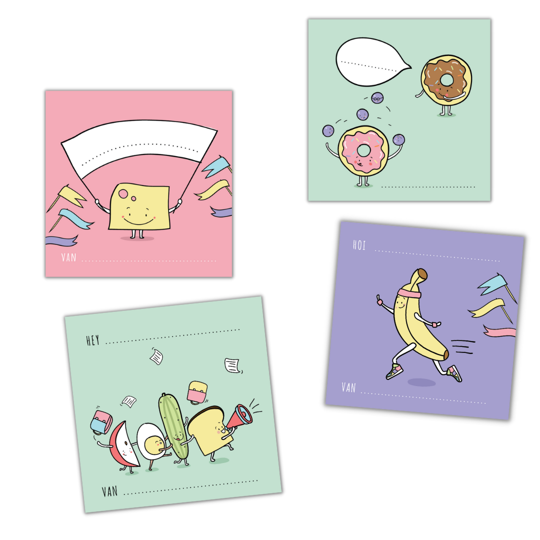 Hanne Luyten - #brooddoosbriefjes reeks 3 in snackdoos