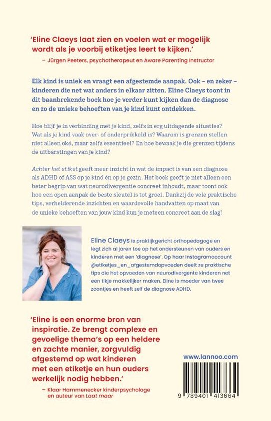 Achter het etiket - Eline Claeys