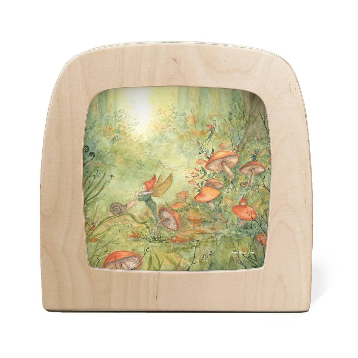 OP BESTELLING Silhouette Toxerlux lamp | Anne Illustraties - Feetjes Bos