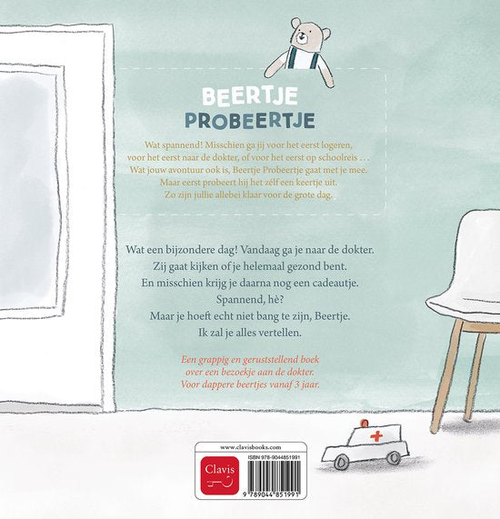 Beertje probeertje gaat naar de dokter | Eline van Lindenhuizen