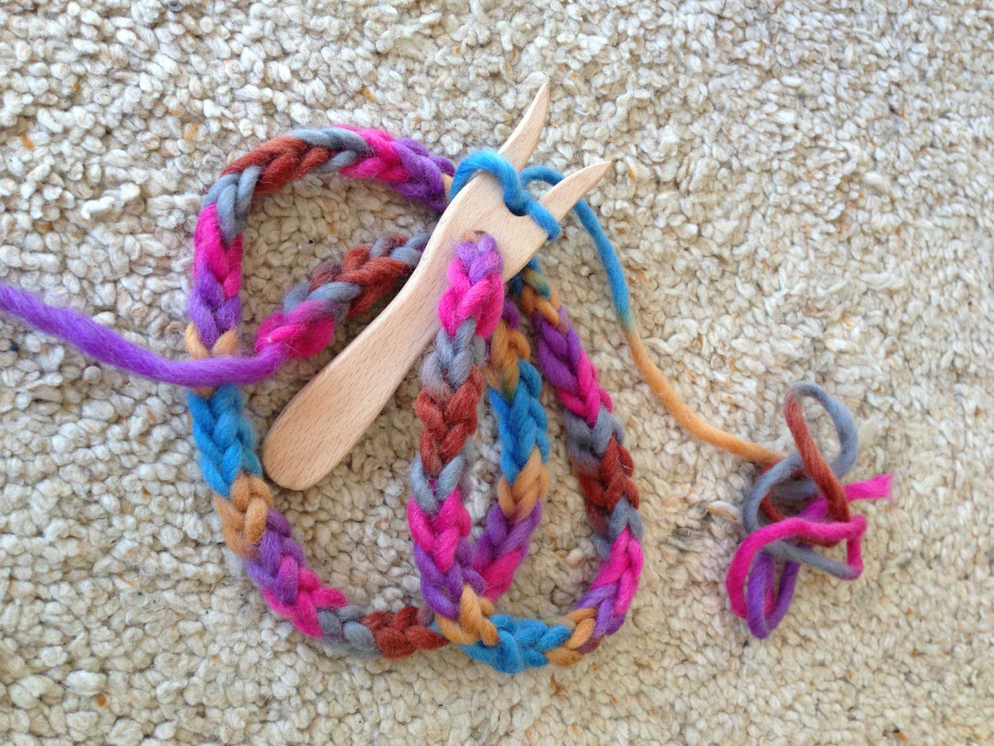 Breivork met Filz 30 wol | Cyclaam