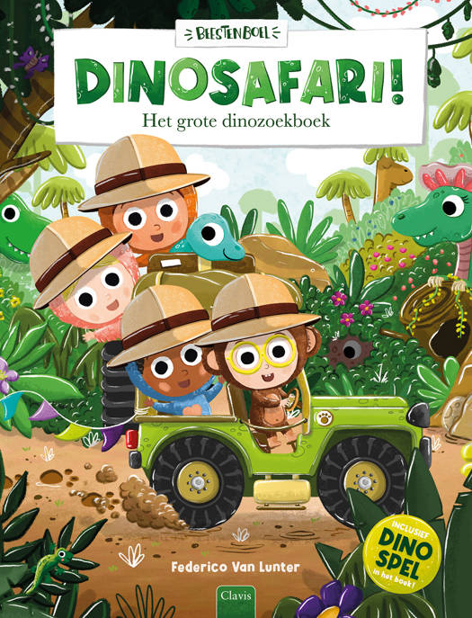 Dinosafari! Het grote dinozoekboek | Federico Van Lunter