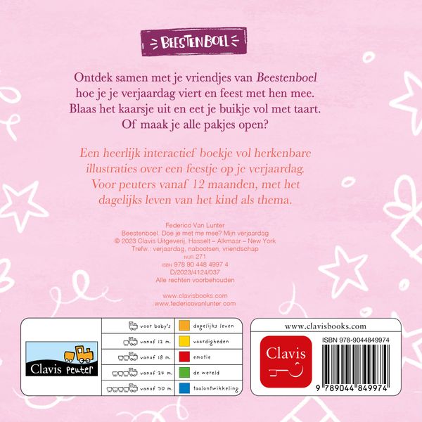 Doe je met me mee? Mijn verjaardag - Federico Van Lunter