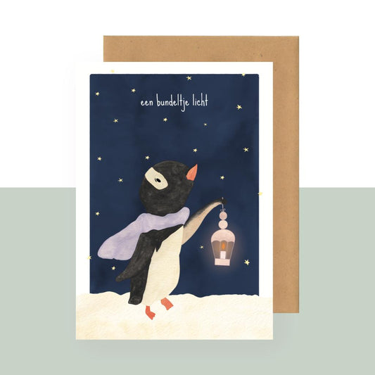 Wenskaart | Een bundeltje licht