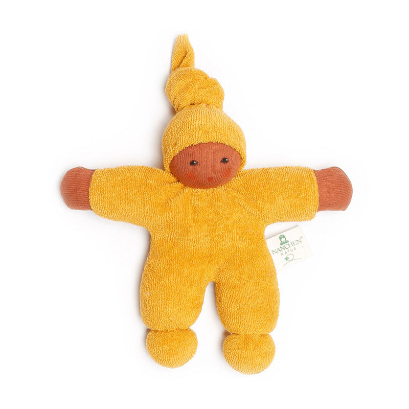 Geboorteknuffel goudgeel