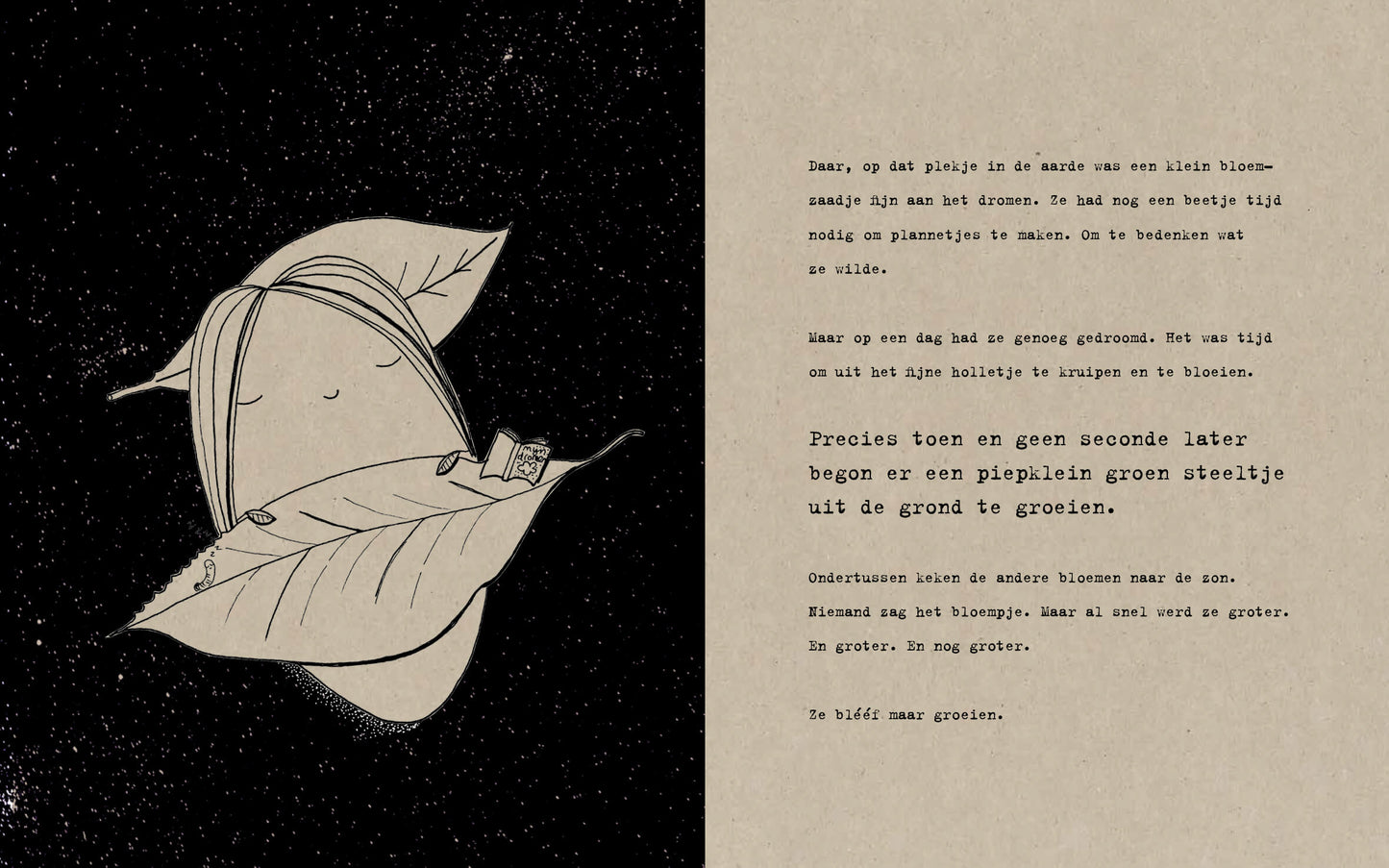 De bloem die de zon een kusje wilde geven - Sandra Sier