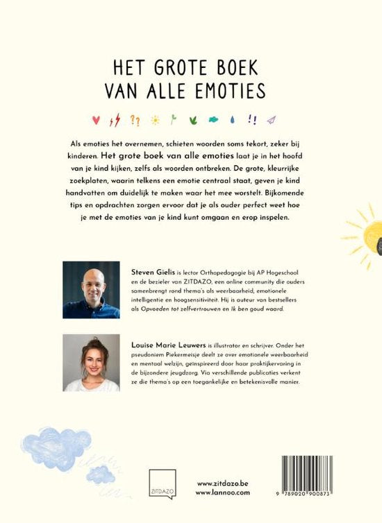 Het grote boek van alle emoties | Steven Gielis & Louise Marie Leuwers
