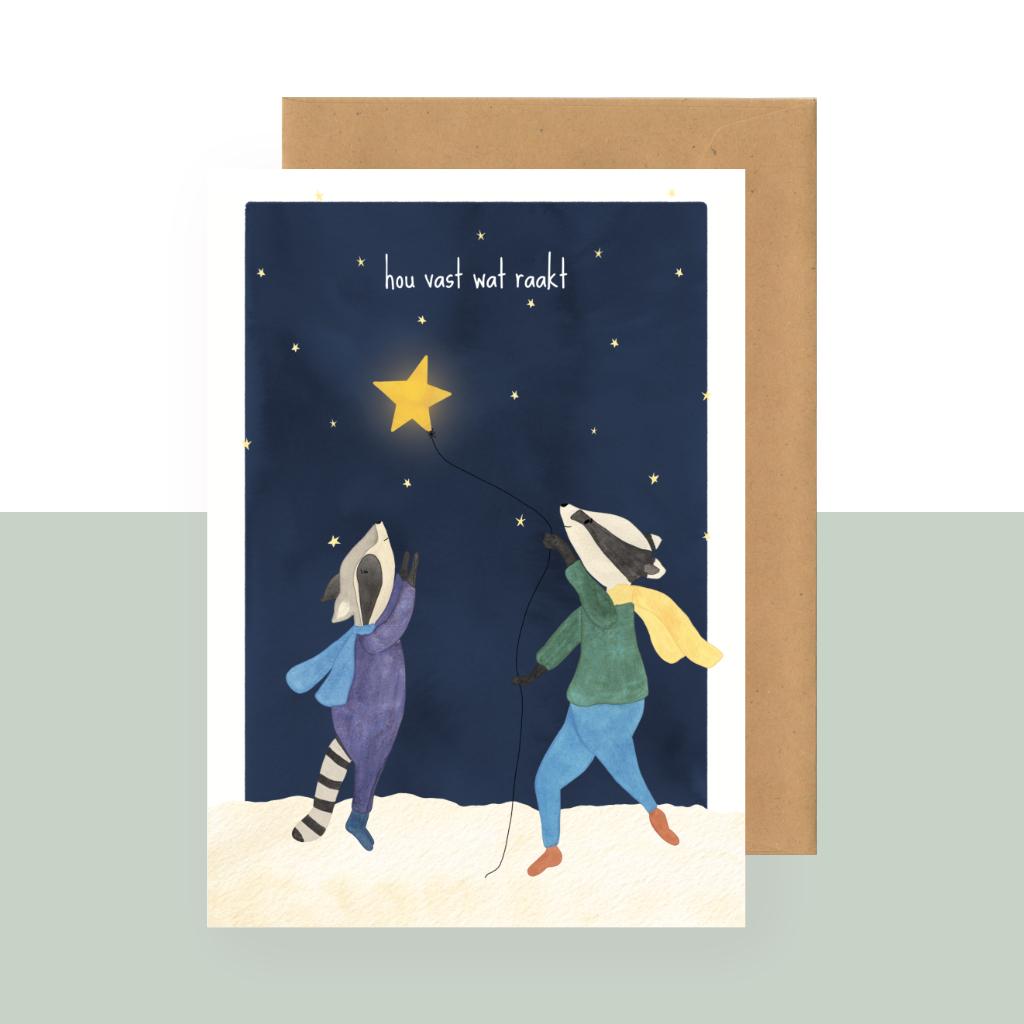 Wenskaart | Hou vast wat raakt