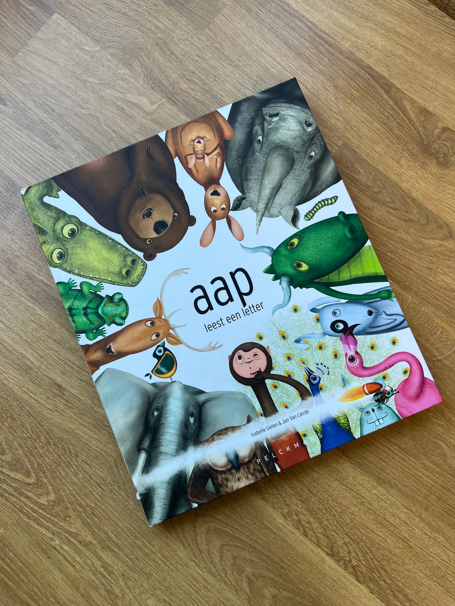 Aap leest een letter - Isabelle Gielen (kneusje)