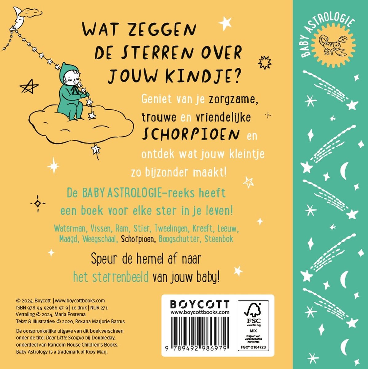 Baby astrologie - Lieve kleine schorpioen (23 okt. - 21 nov.)