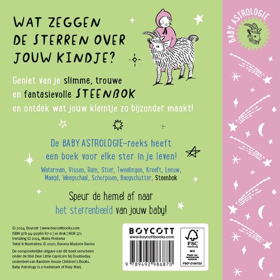 Baby astrologie - Lieve kleine steenbok (22 dec. - 19 jan.)