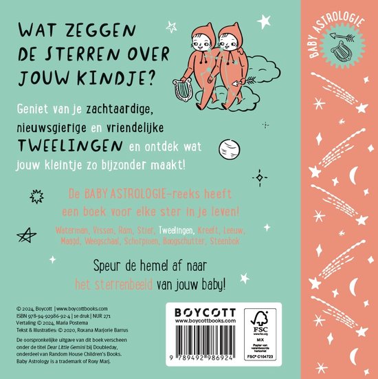 Baby astrologie - Lieve kleine tweelingen (21 mei - 20 juni)