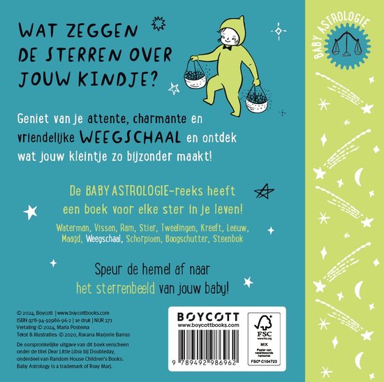 Baby astrologie - Lieve kleine weegschaal (23 sept. - 22 okt.)