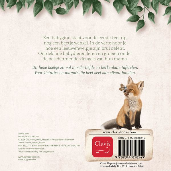 Mama, ik hou van jou - Jessie Jans (kartonboek)