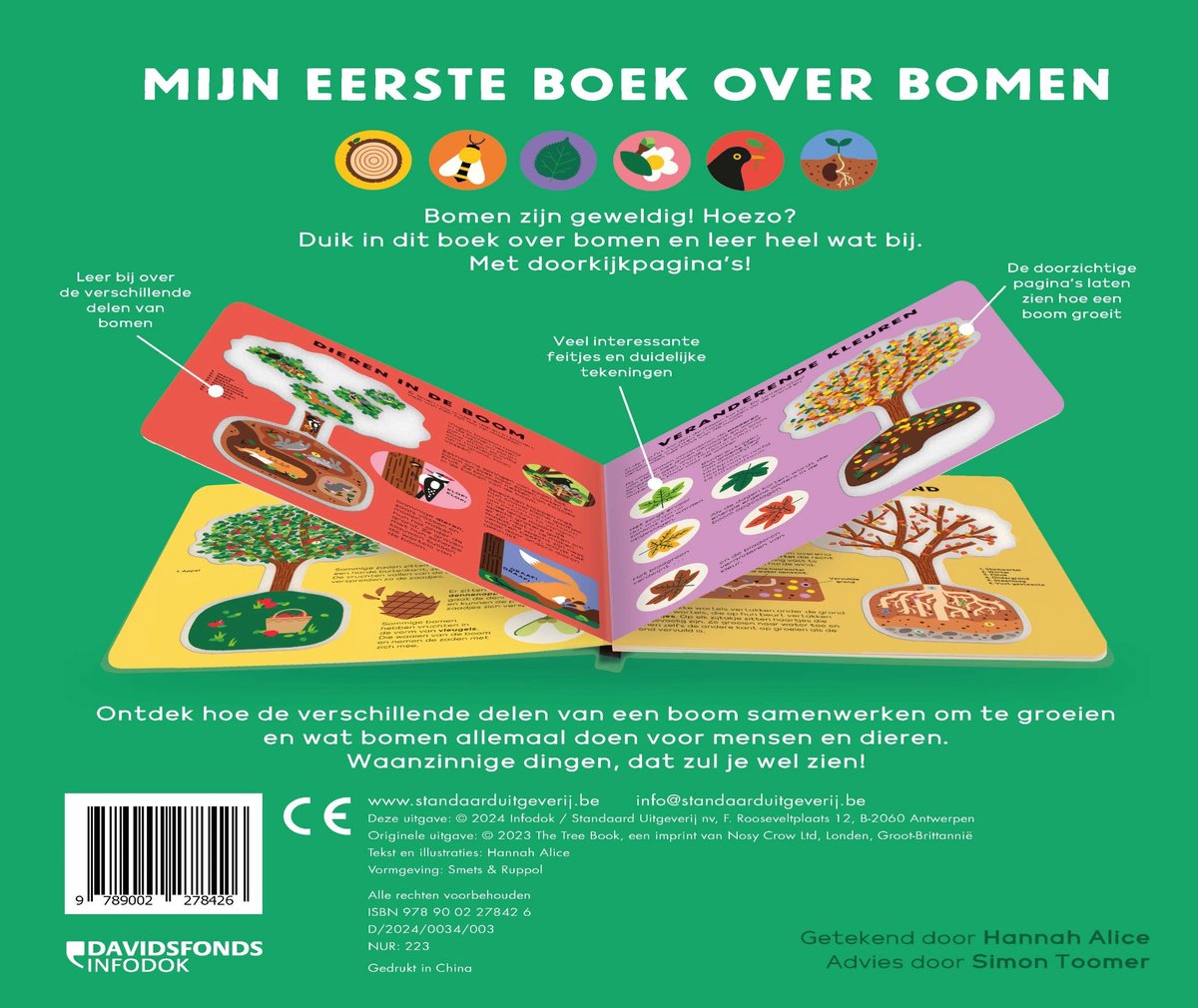 Mijn eerste boek over bomen - Hannah Alice