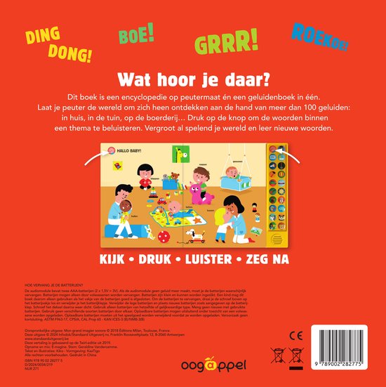 Mijn grote geluidenboek | Kiko
