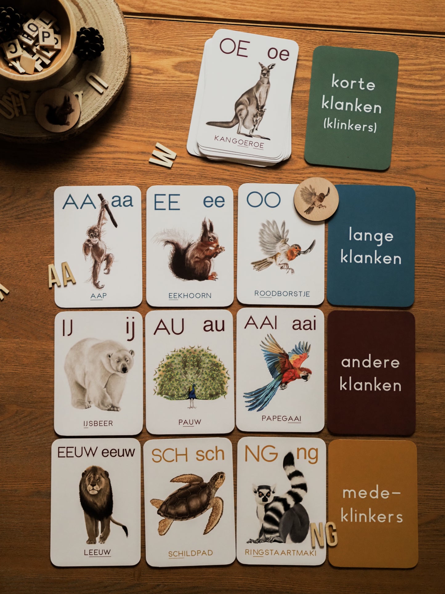 Animalia Klanken kaartenset