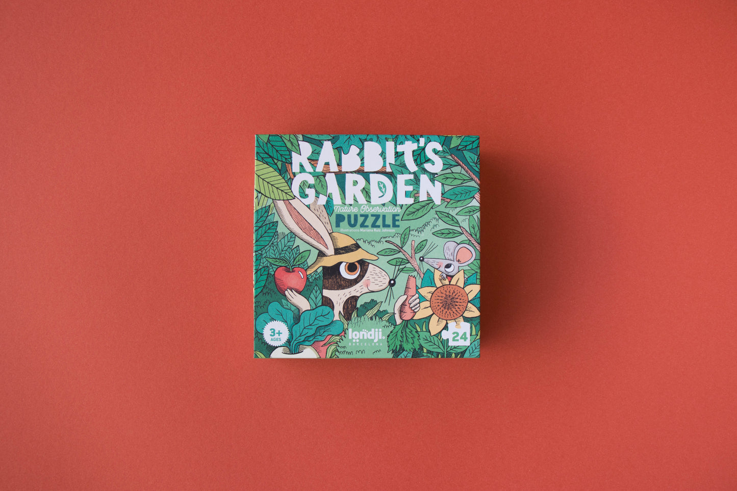 Puzzel Rabbits Garden