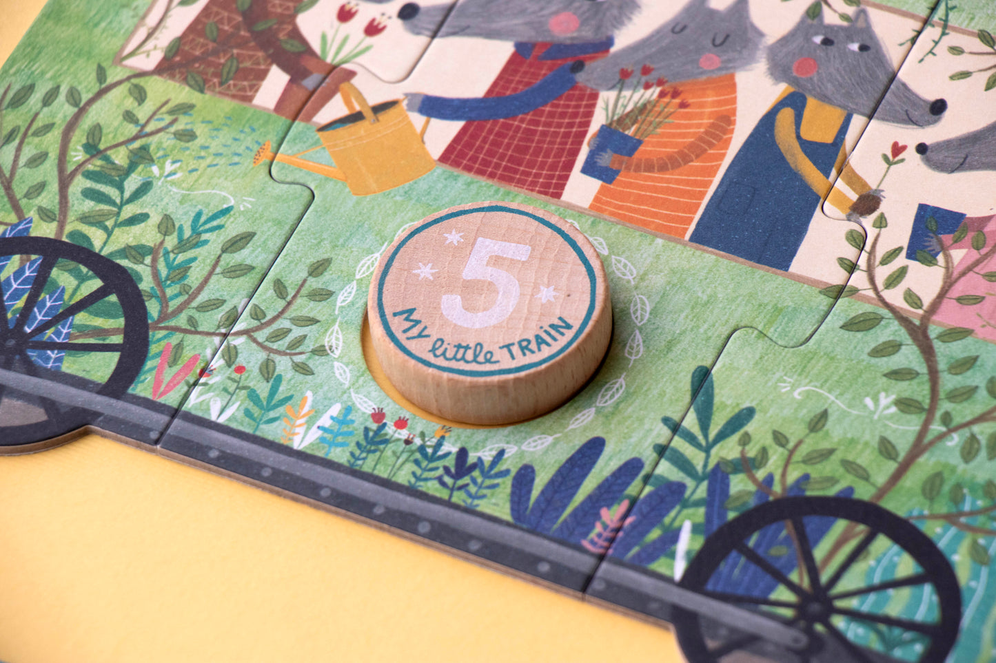 Puzzel My Little Train