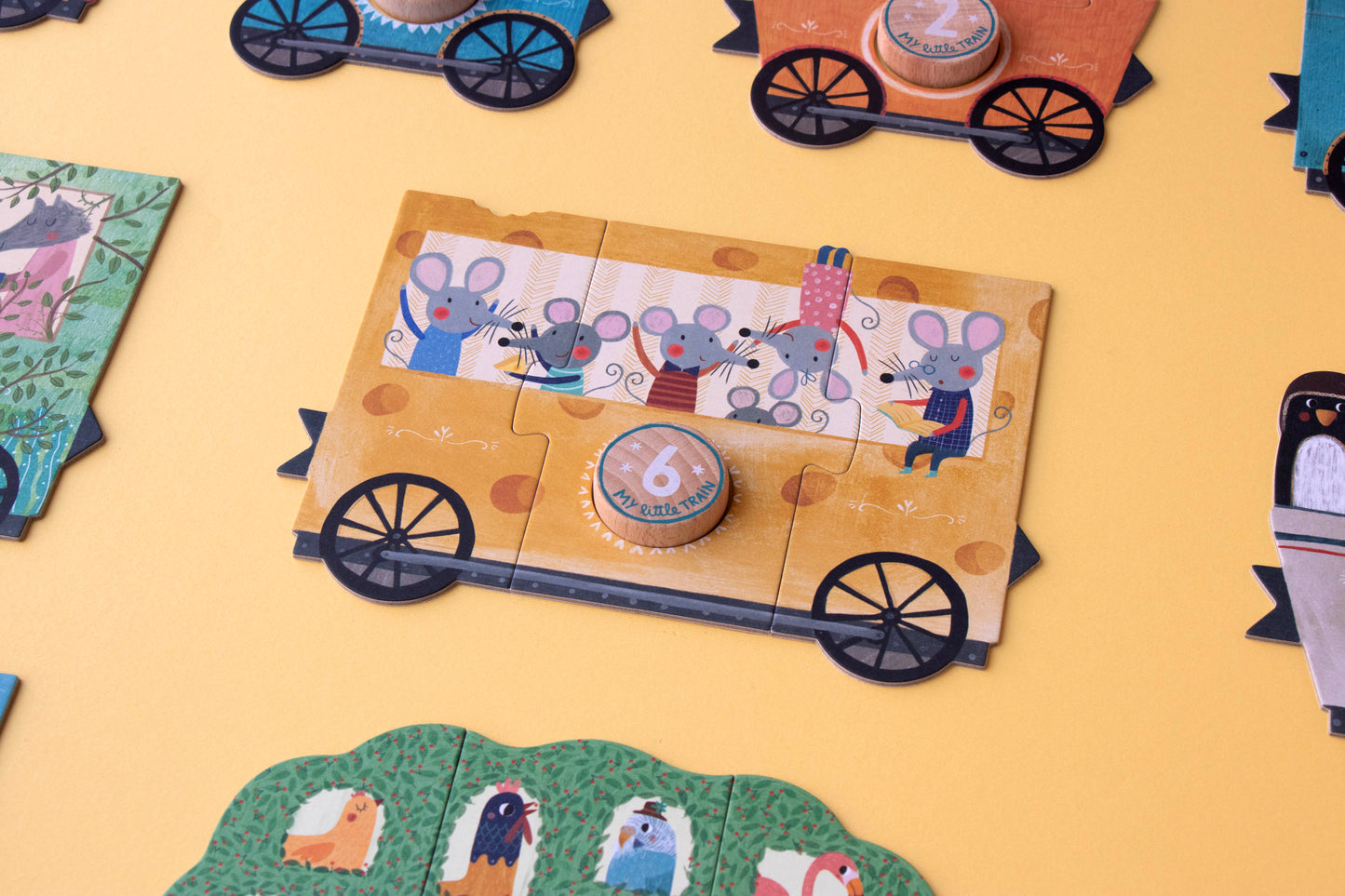 Puzzel My Little Train