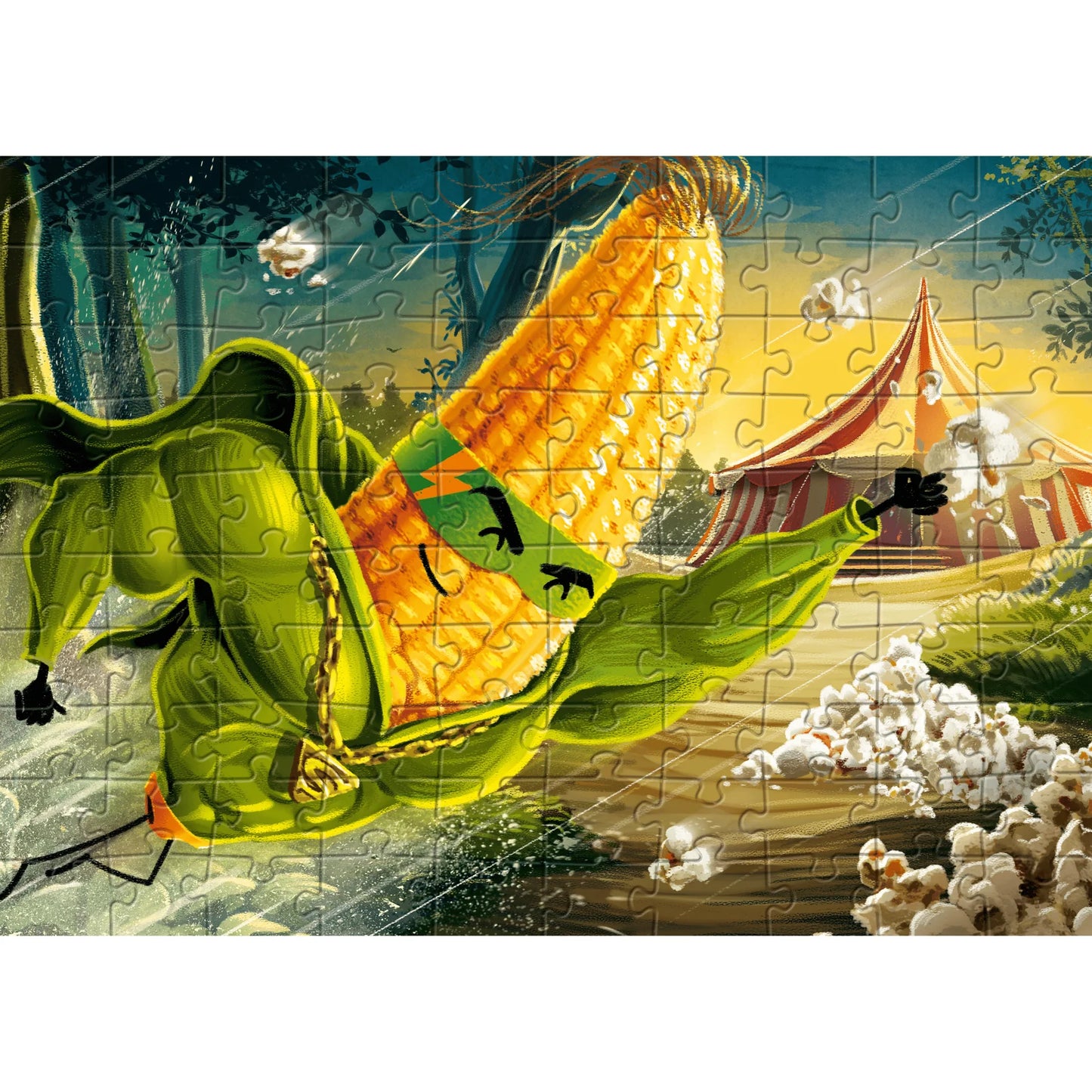 Puzzel 100 stukken - Höngry