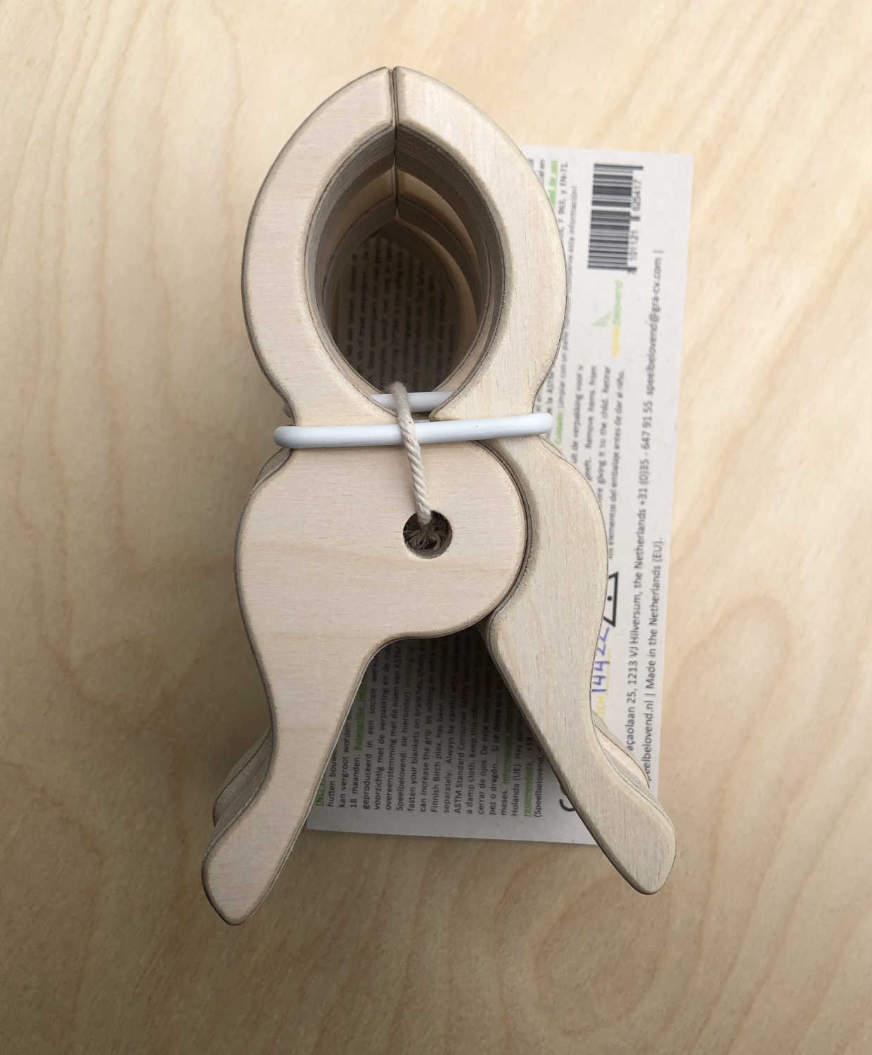 Speelknijper set van 4 stuks