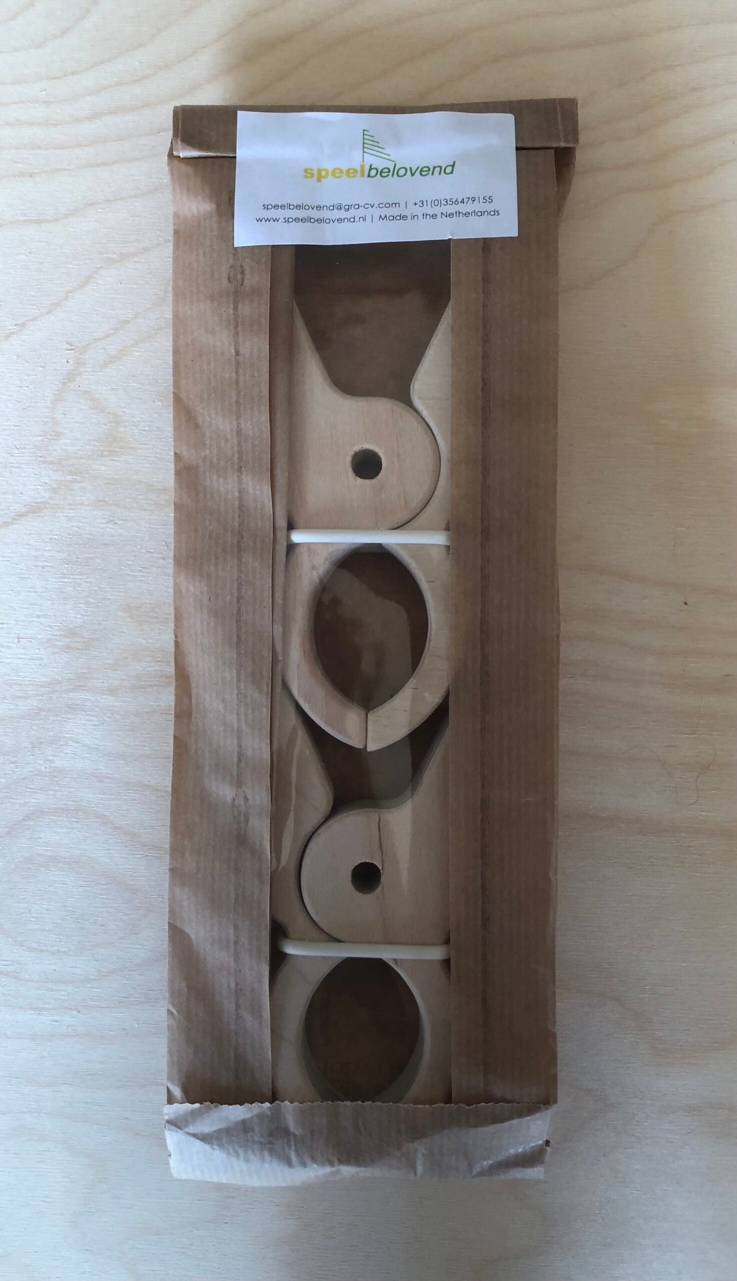 Speelknijper set van 2 stuks
