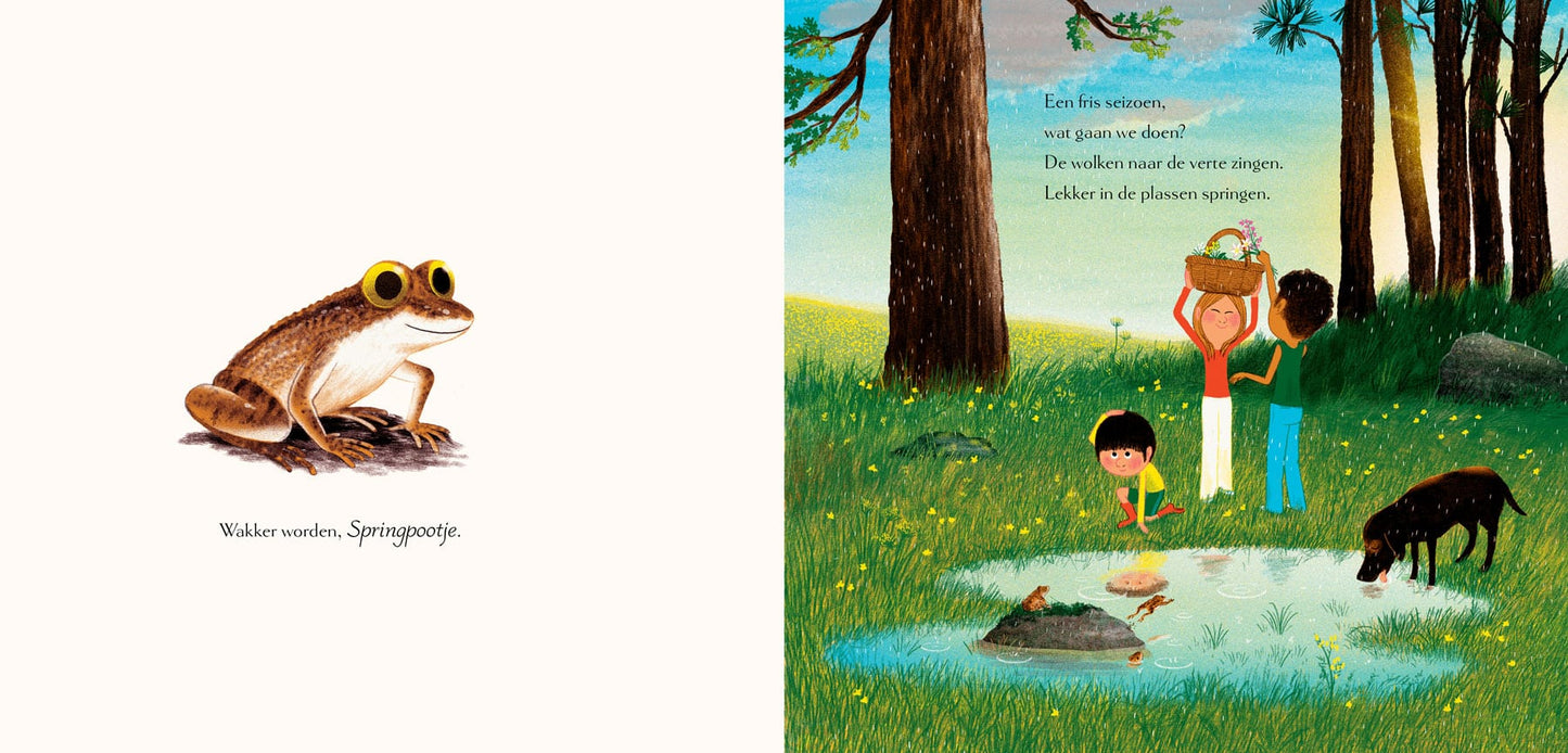 Wakker worden, bos - Karen Jameson & Marc Boutavant