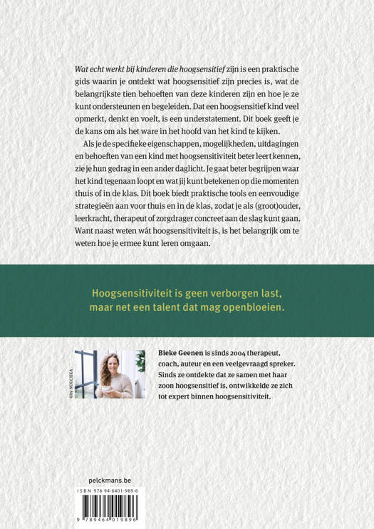 Wat echt werkt bij kinderen die hoogsensitief zijn - Bieke Geenen