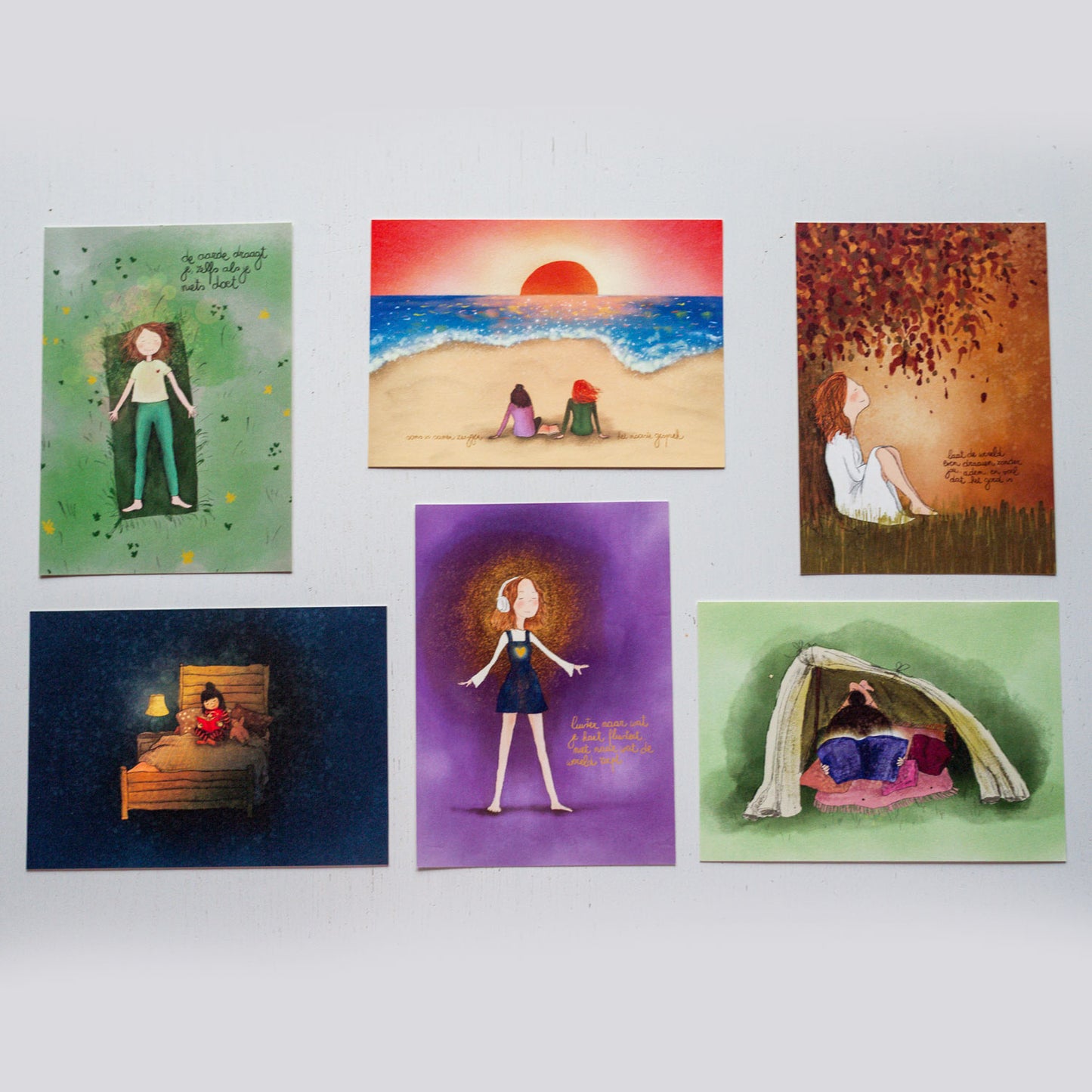 Wenskaartenset | Beleaf x The Musicurist x Pola&Ludo