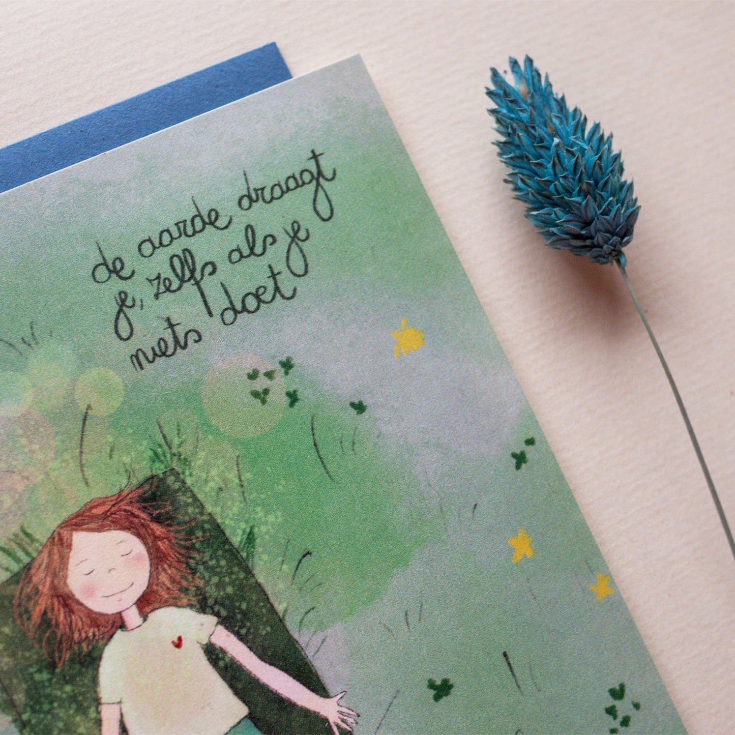 Wenskaart | De aarde draagt je