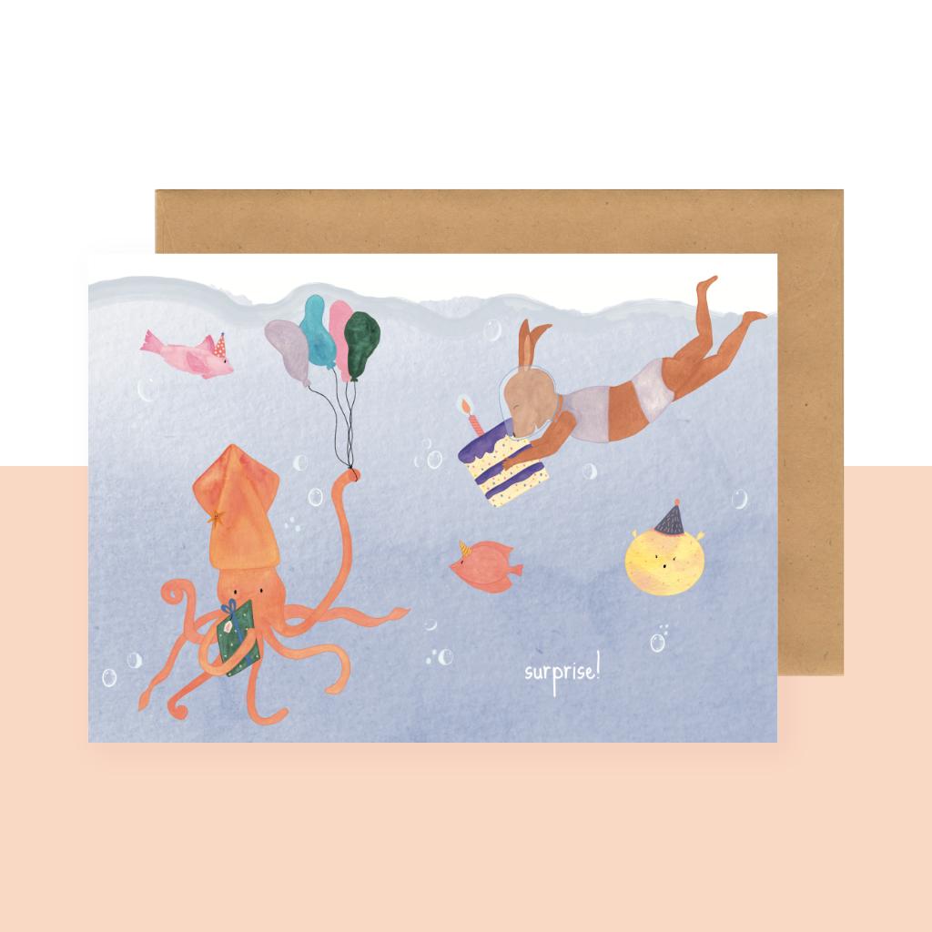 Wenskaart | Surprise