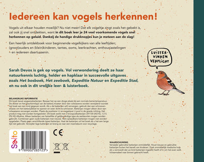 24 snel te herkennen vogelgeluiden van bij ons - Sarah Devos