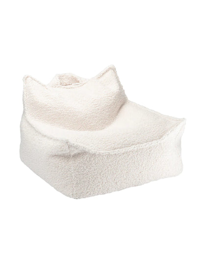 Cream White Beanbag Chair - Wigiwama