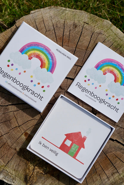Regenboogkracht affirmatiekaarten | Rosalinda Weel