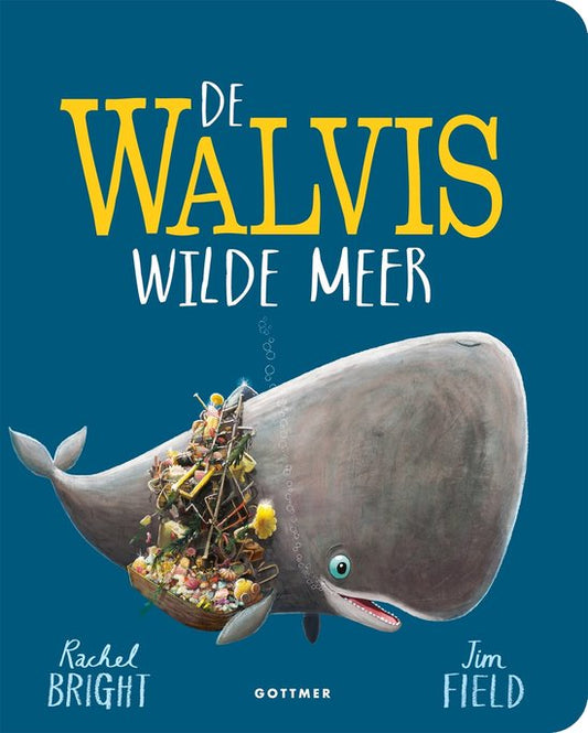 De walvis wilde meer (kartonboek) | Rachel Bright