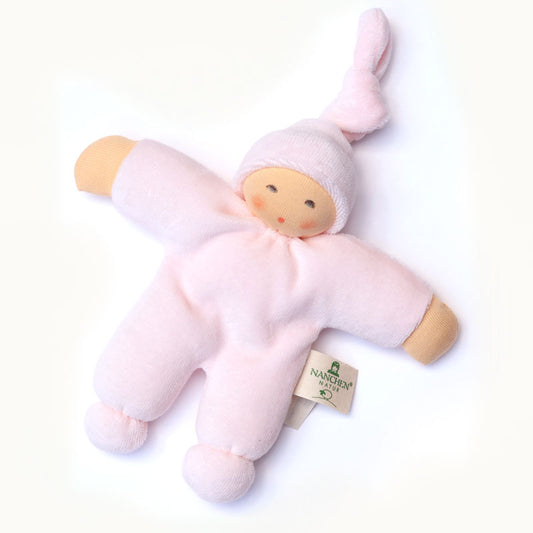 Geboorteknuffel pastelroze (limited zomer editie)