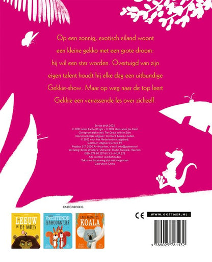 Gekkie de gekko (kartonboek) | Rachel Bright