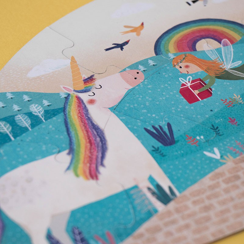 Puzzel | Happy birthday, unicorn!