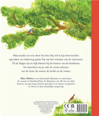 Het bos van muis (kartonboek) | Alice Melvin