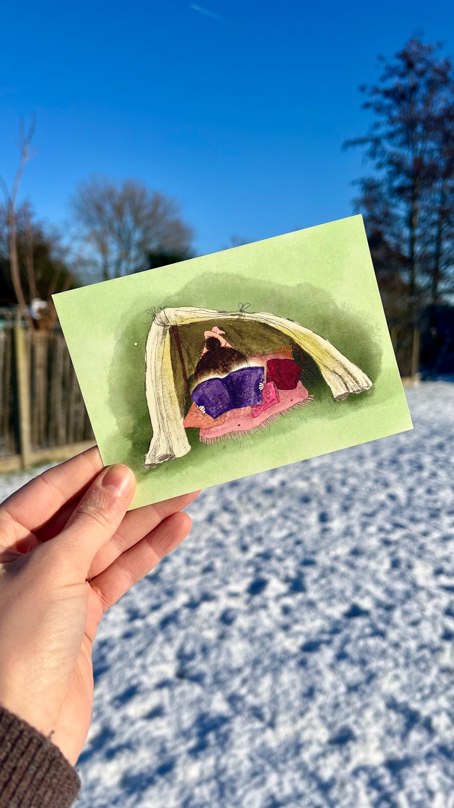 Wenskaart | Verdwalen in verhalen