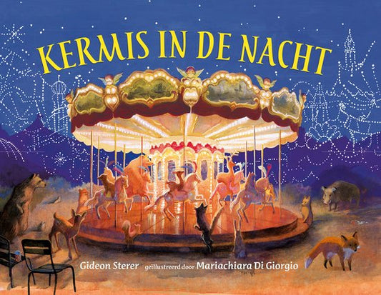 Kermis in de nacht | Gideon Sterer