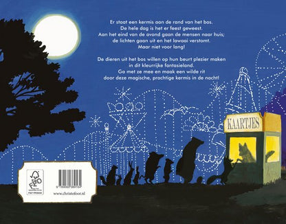 Kermis in de nacht | Gideon Sterer