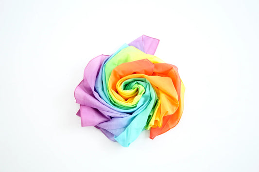 Speeldoek - Pastel Regenboog 145 cm x 145 cm