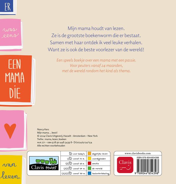 Mijn mama... leest! | Nancy Kers