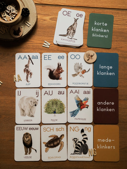 Animalia Klanken kaartenset