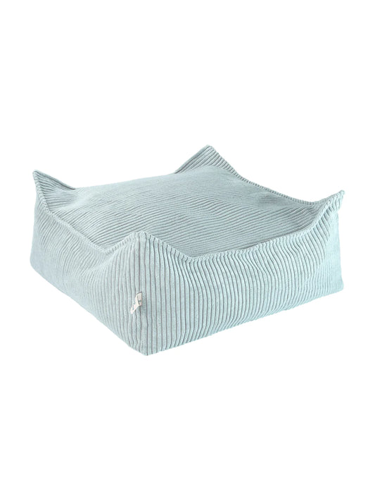 Peppermint Green Square Ottoman - Wigiwama