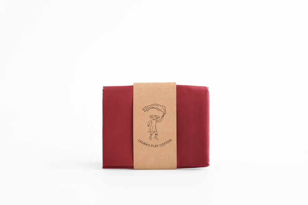 Speeldoek | Bordeaux Rood 90 cm x 90 cm